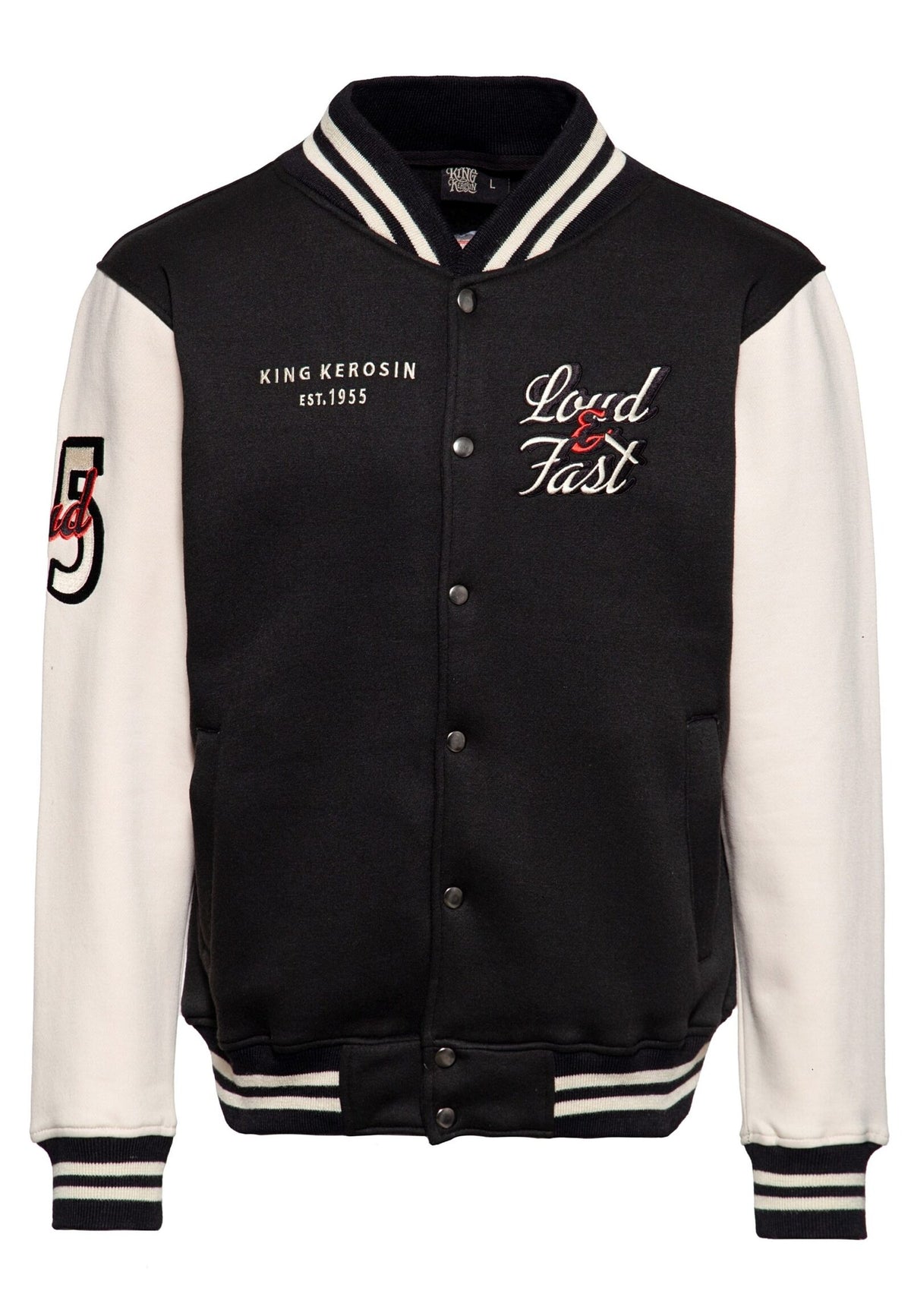 King Kerosin College Sweatjacke »Loud and Fast« MoFa Lounge Künzelsau Hohenlohe 1