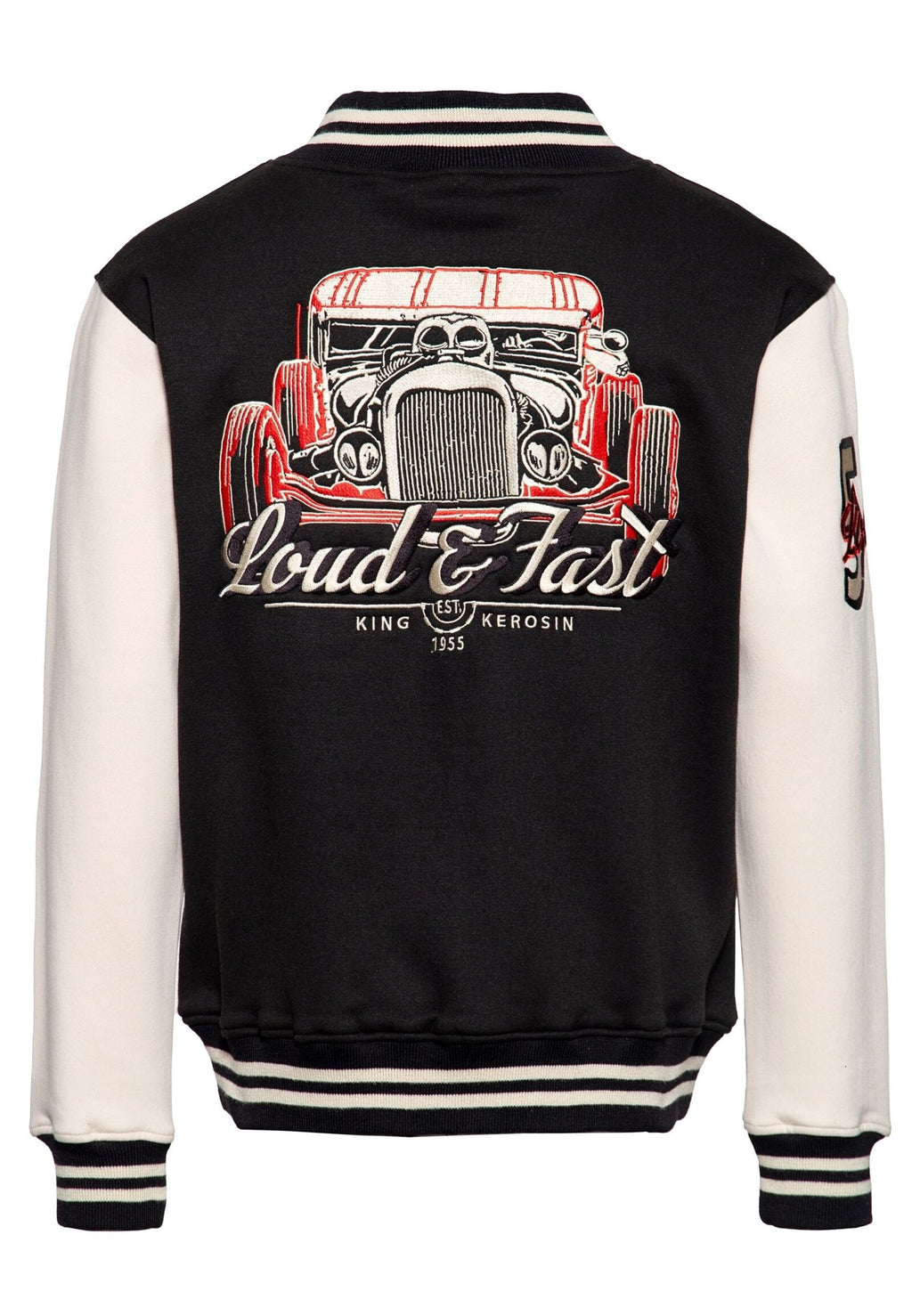 King Kerosin College Sweatjacke »Loud and Fast« MoFa Lounge Künzelsau Hohenlohe