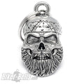 Biker Bell 3D Oldschool Biker Totenkopf mit Bart und Bandana MoFa Lounge Künzelsau Hohenlohe Baden Württemberg