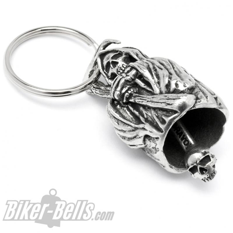 Biker Bell Sensenmann Biker-​Bell Motorrad-​Glocke Reaper Sam Cro MoFa Lounge Künzelsau Hohenlohe Baden Württemberg 2