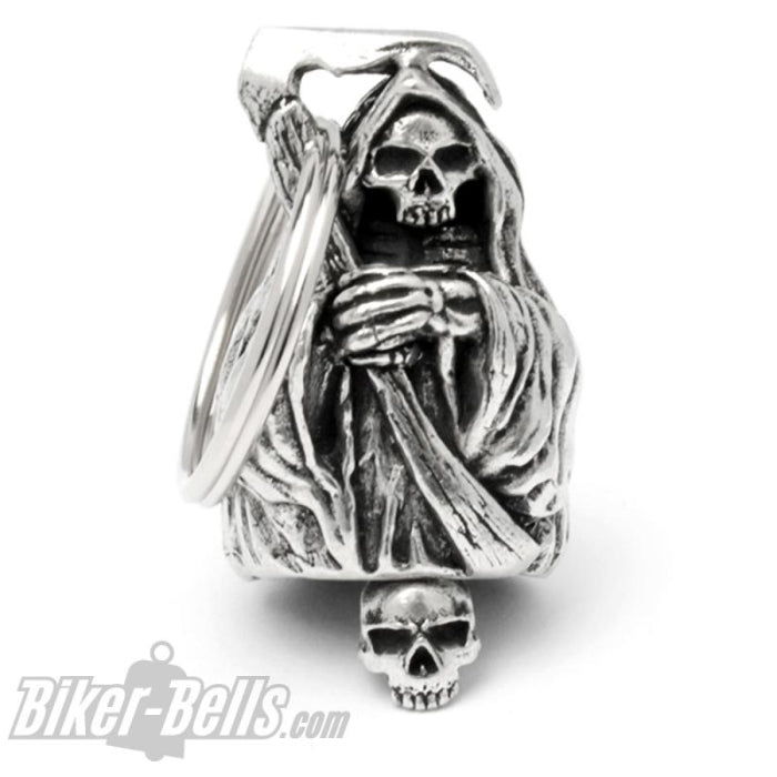 Biker Bell Sensenmann Biker-​Bell Motorrad-​Glocke Reaper Sam Cro MoFa Lounge Künzelsau Hohenlohe Baden Württemberg