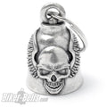 Biker Bell mit Totenkopf und Flügel Winged Skull MoFa Lounge Künzelsau Hohenlohe Baden Württemberg