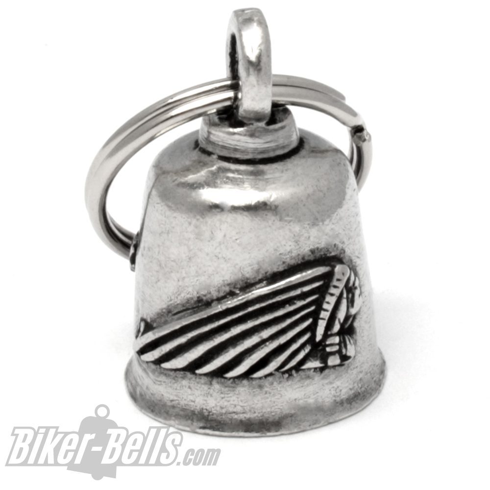 Biker Bell Indian Motorcycle Biker-​Bell mit Indianerkopf MoFa Lounge Künzelsau Hohenlohe Baden Württemberg 1