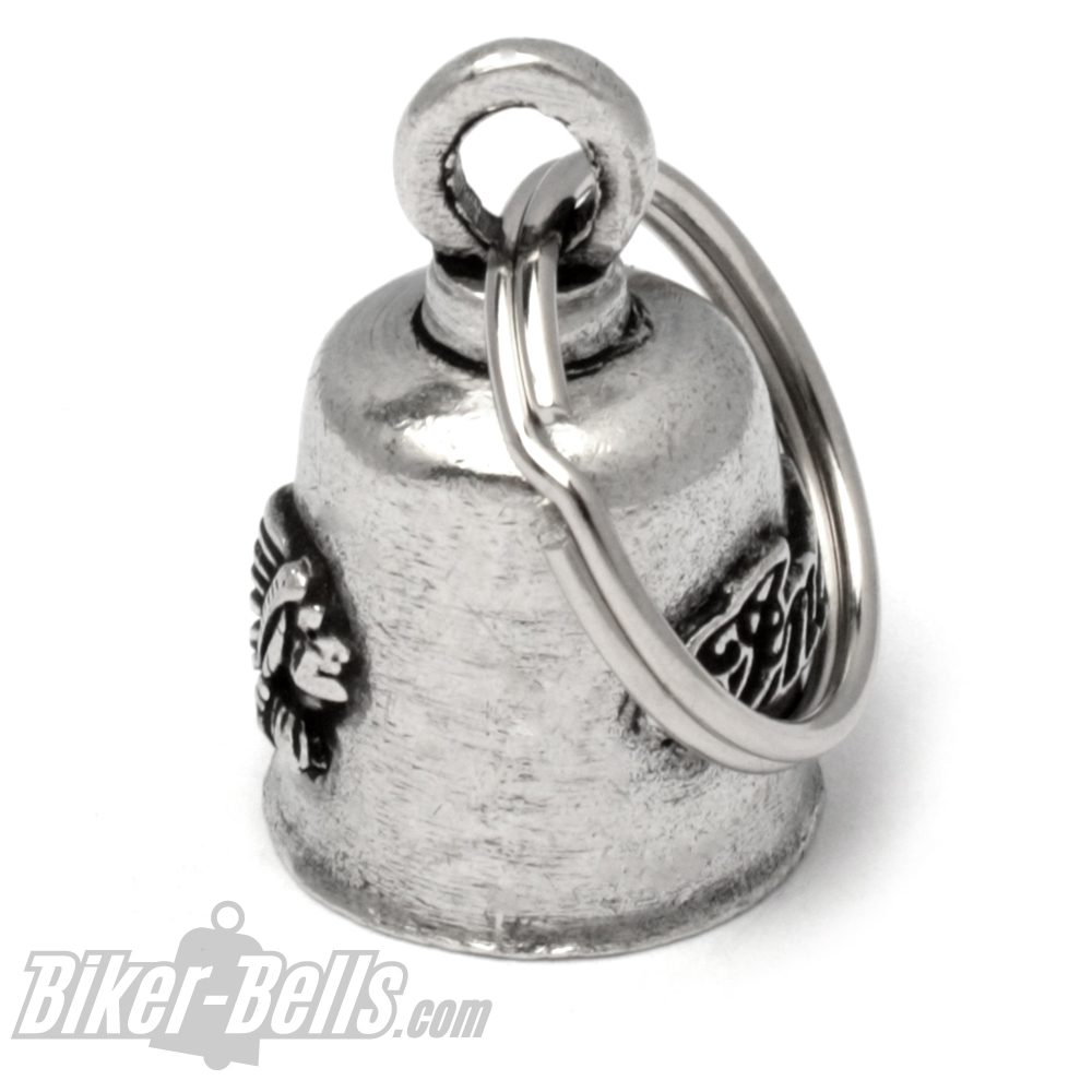 Biker Bell Indian Motorcycle Biker-​Bell mit Indianerkopf MoFa Lounge Künzelsau Hohenlohe Baden Württemberg 3