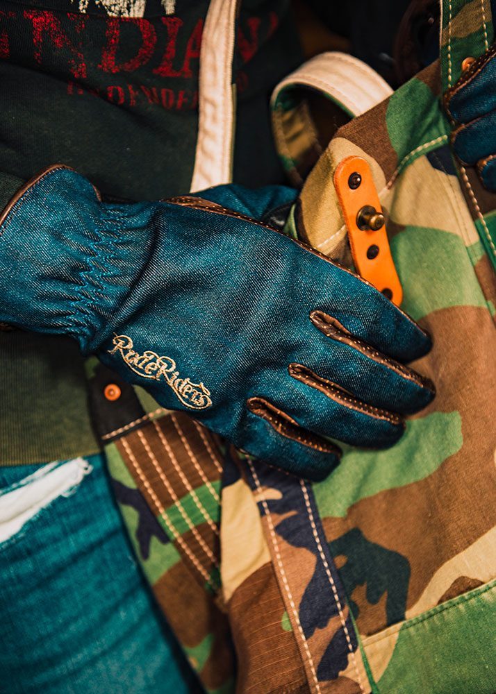 rude riders Urban Denim Blue Motorradhandschuhe MoFa Lounge Künzelsau Hohenlohe Baden Württemberg 3