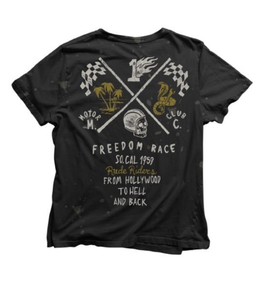 Rude Riders Freedom T-Shirt MoFa Lounge Künzelsau Hohenlohe Baden Württemberg 1