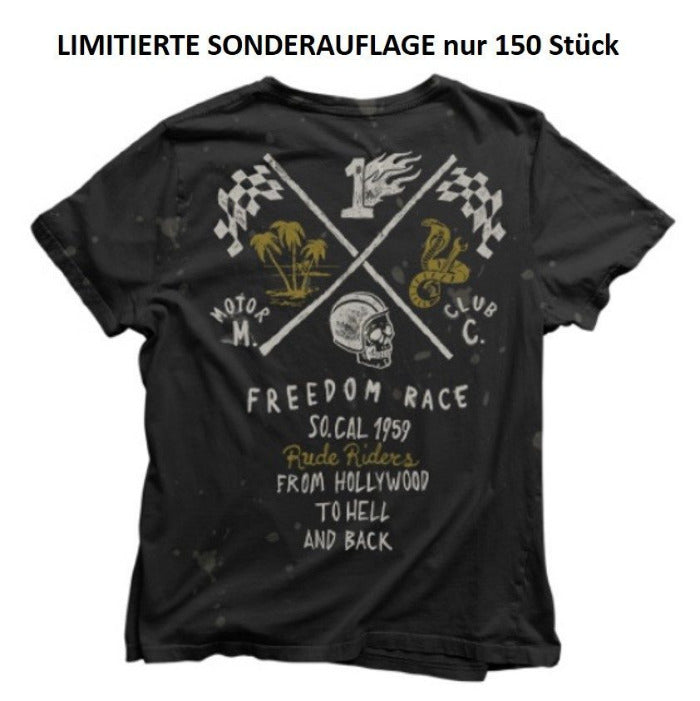 Rude Riders T-Shirt “Freedom” nur 150 Stück MoFa Lounge Künzelsau Hohenlohe Baden Württemberg