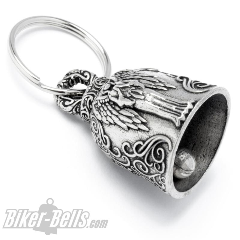 Biker_Bell_mit_Schutzengel_Motorradfahrer_Glücksbringer MoFa lounge Künzelsau Hohenlohe Baden Württemberg 3