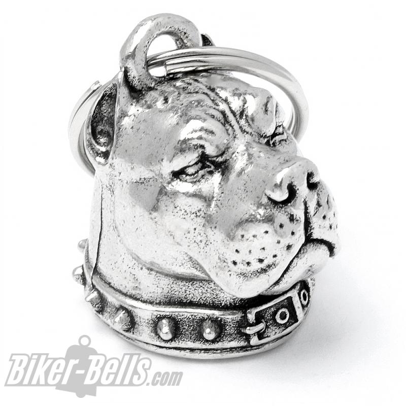 Biker Bell 3D Pitbull Dobermann Dogge Hund Bikerbell Motorrad Glocke MoFa Lounge Künzelsau Hohenlohe Baden Württemberg