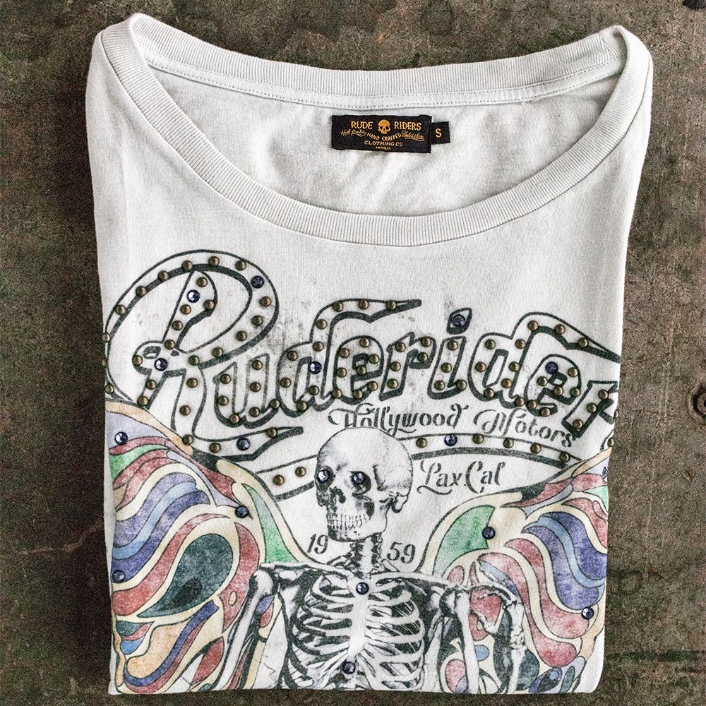 Rude Riders Donna Flying Skull T-Shirt MoFa Lounge Künzelsau Hohenlohe Baden Württemberg 3