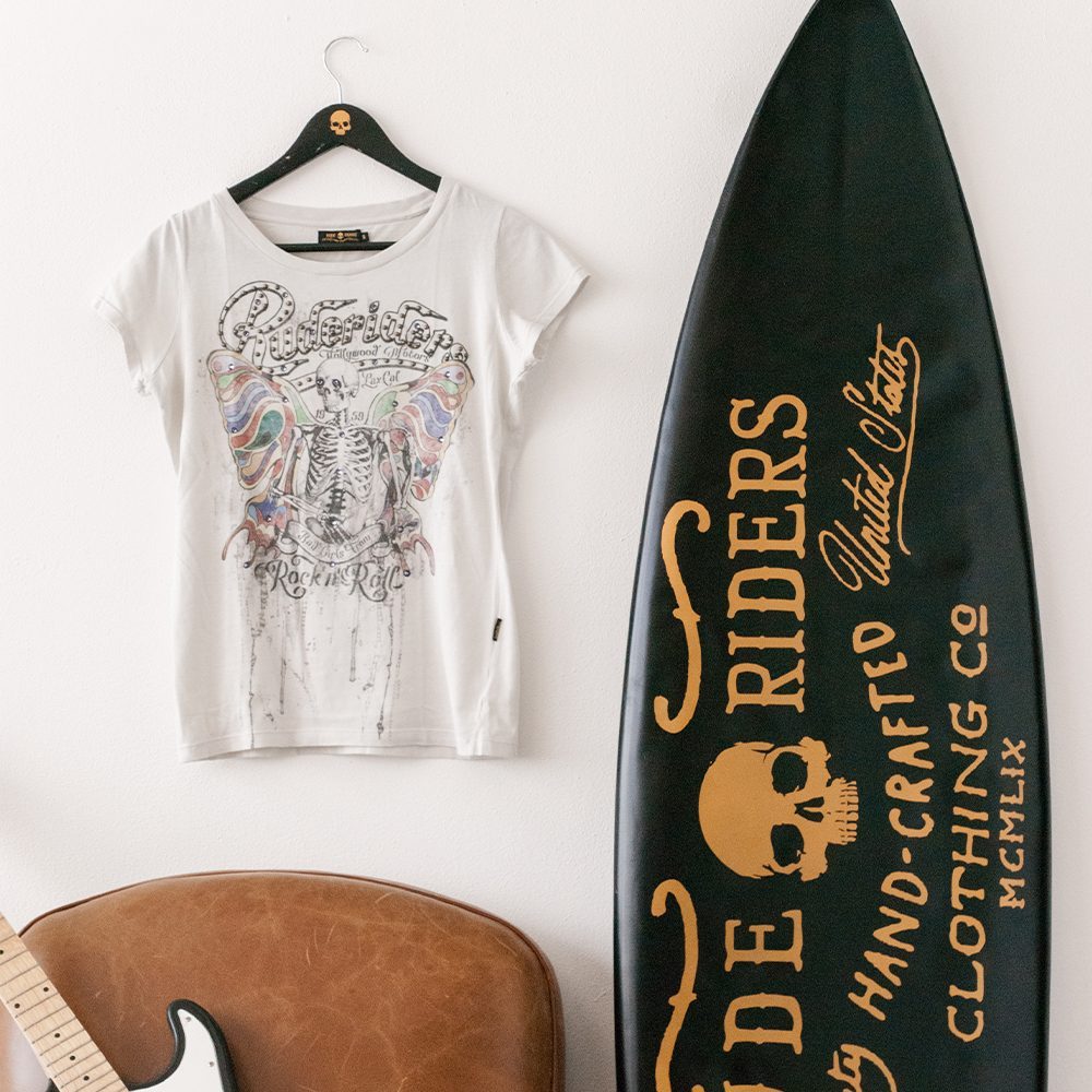 Rude Riders Donna Flying Skull T-Shirt MoFa Lounge Künzelsau Hohenlohe Baden Württemberg 4