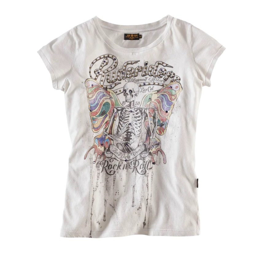 Rude Riders Donna Flying Skull T-Shirt MoFa Lounge Künzelsau Hohenlohe Baden Württemberg 5