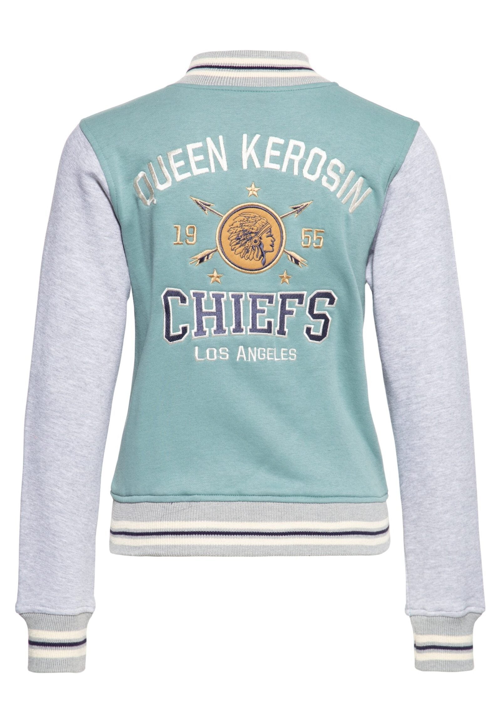 Queen Kerosin COLLEGE SWEATJACKE »QK CHIEFS« MoFa Lounge Künzelsau Hohenlohe Baden Württemberg 4