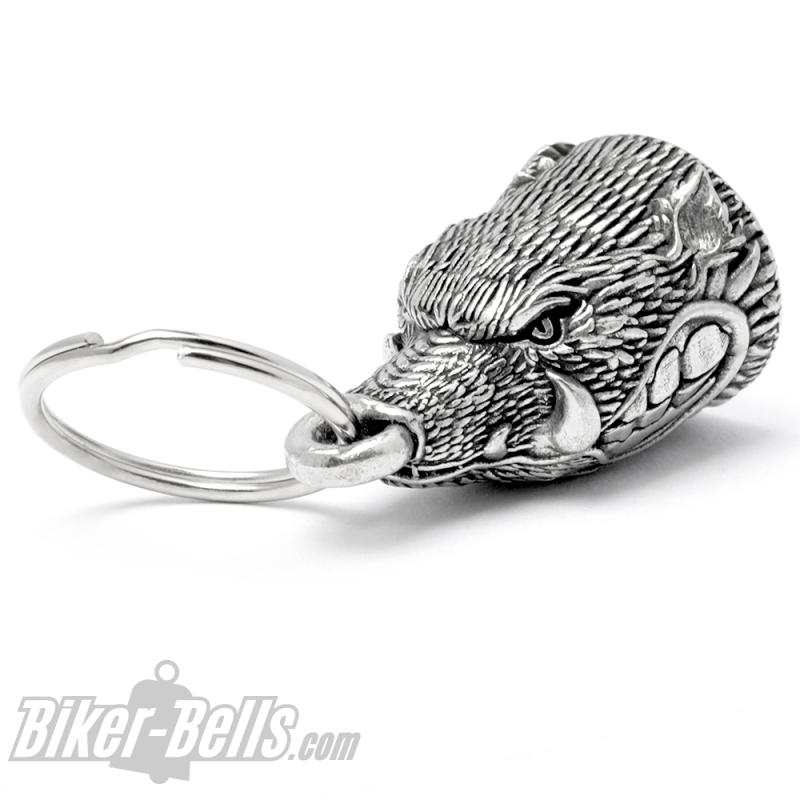 3D Wildschwein Bikerbell Wild Hog_Glücksbringer MoFa Lounge Künzelsau Hohenlohe Baden Württemberg 2