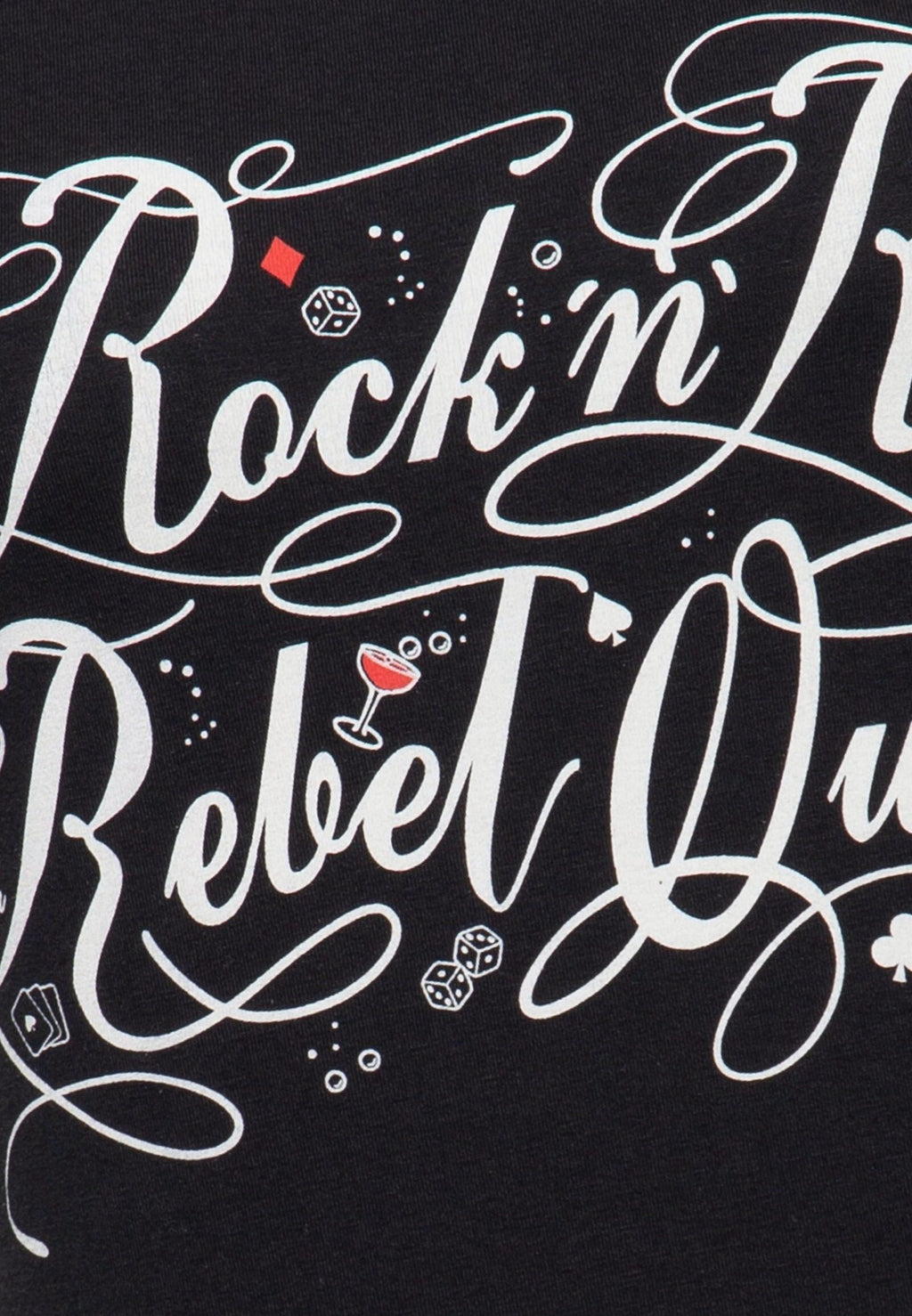 QueenKerosin Print-Shirt »Rock’n Roll Rebel Queen« MoFa Lounge Künzelsau Hohenlohe Baden Württemberg 2