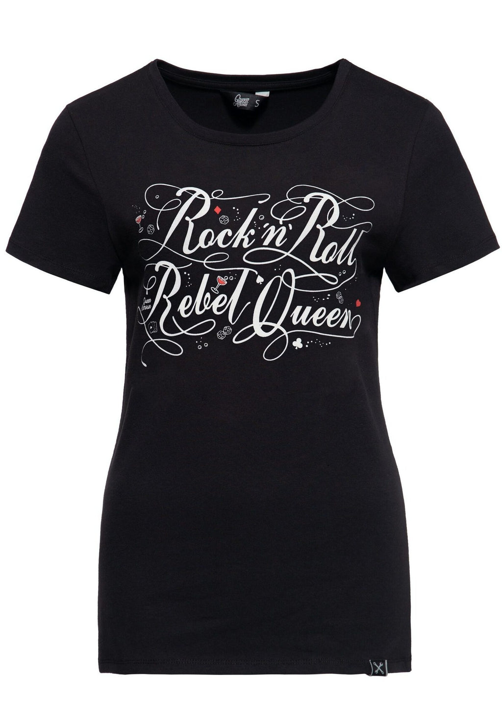 QueenKerosin Print-Shirt »Rock’n Roll Rebel Queen« MoFa Lounge Künzelsau Hohenlohe Baden Württemberg