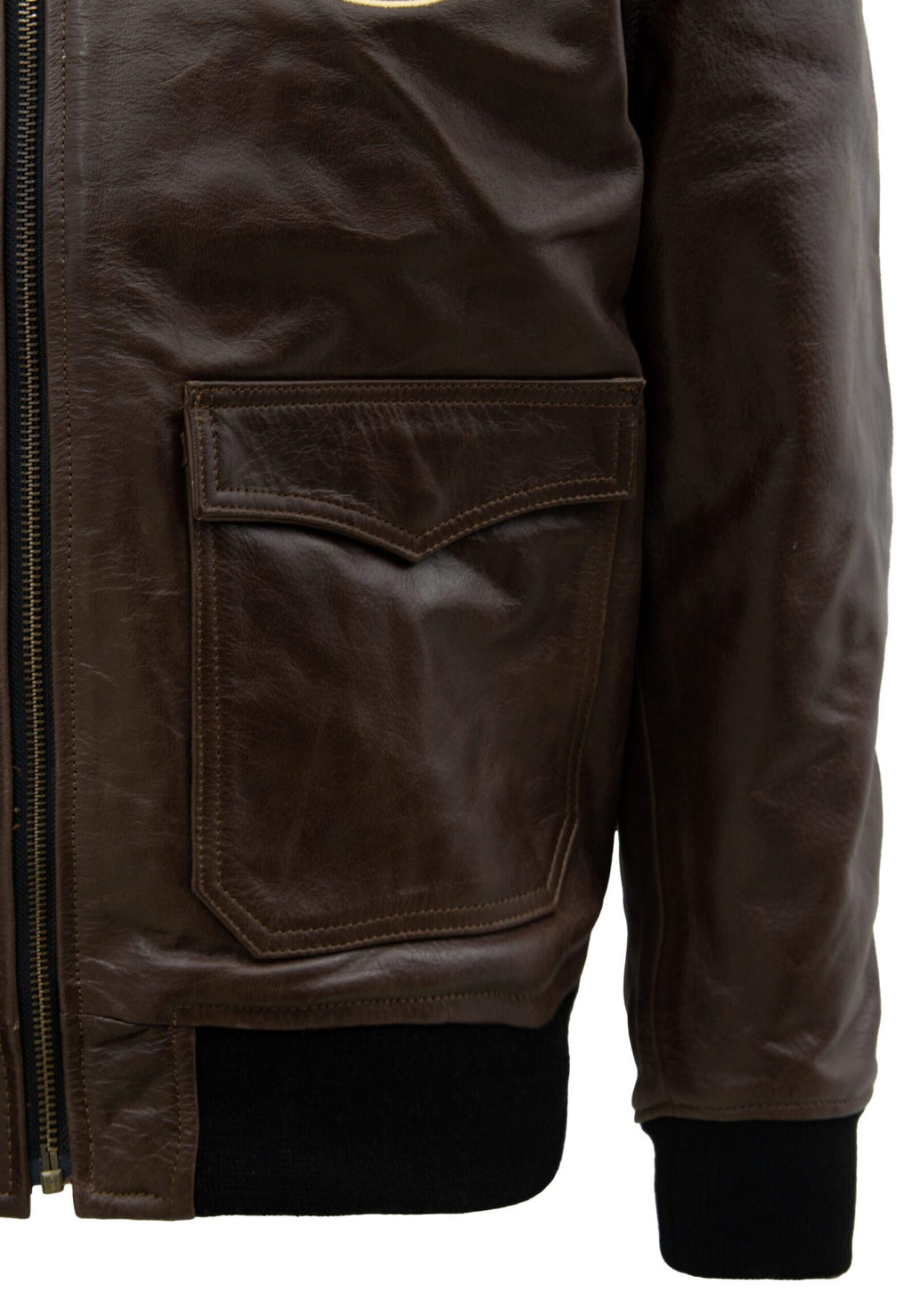 King Kerosin Leder Aviator Jacke»Air Force 42« braun MoFa Lounge Keltergasse Künzelsau Hohenlohe Baden Württemberg 3