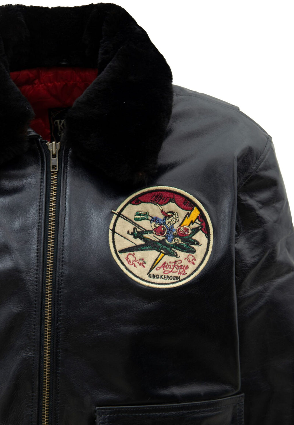 King Kerosin Leder Aviator Jacke»Air Force 42« MoFa Lounge Keltergasse Künzelsau Hohenlohe Baden Württemberg 2