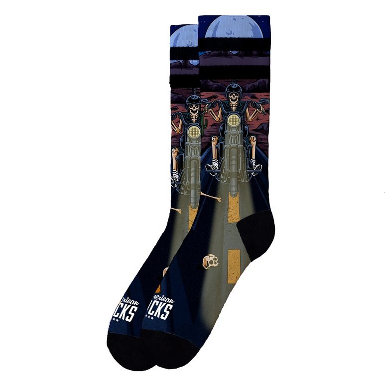 American Socks Night Rider – Mid High MoFa lounge Künzelsau Hohenlohe Baden Württemberg 1