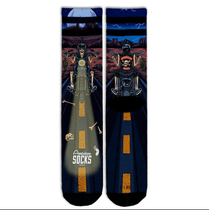 American Socks Night Rider – Mid High MoFa lounge Künzelsau Hohenlohe Baden Württemberg