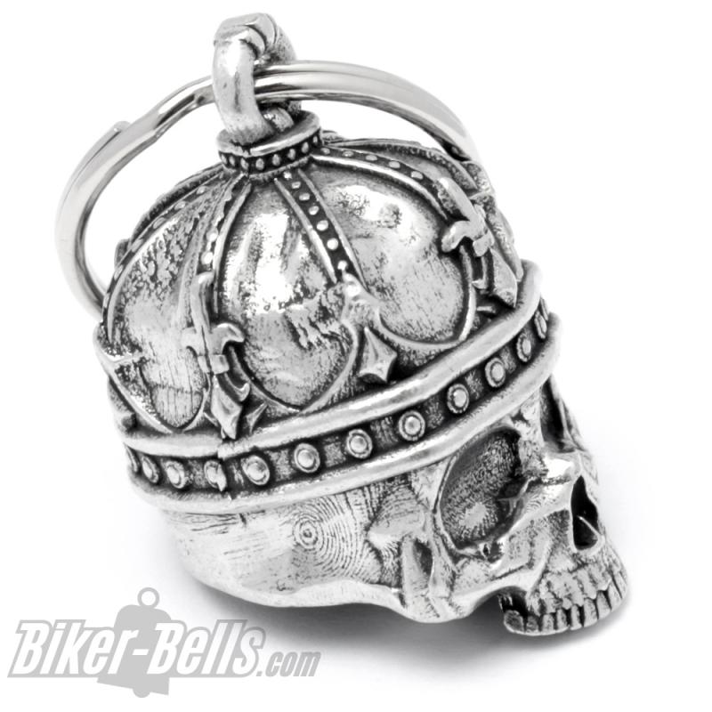 3D Totenkopf König Biker-​Bell Skull King Krone MoFa lounge Künzelsau Hohenlohe Baden Württemberg 1