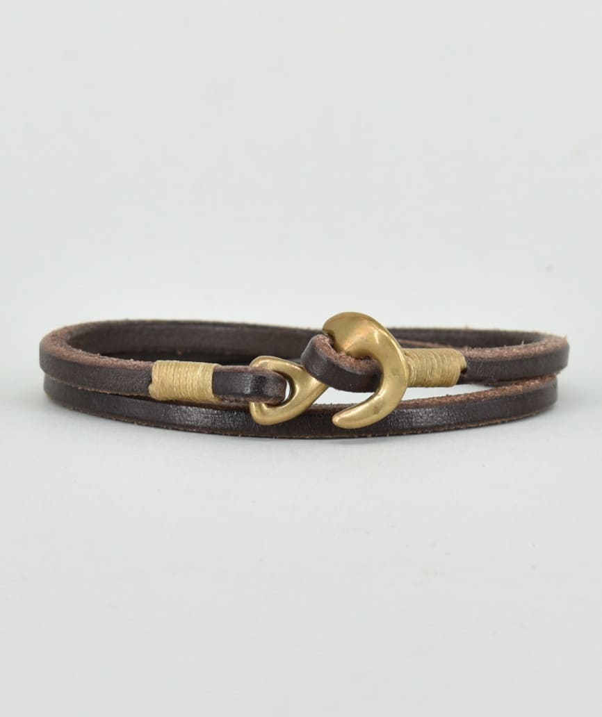Timeless Wickelarmband-Messing-Braun MoFa Lounge Künzelsau Hohenlohe Baden Württemberg