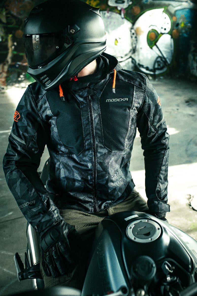 modeka Jackson Camo Motorradjacke MoFa Lounge Künzelsau Hohenlohe Baden Württemberg 2