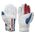 Age of Glory Miles Leather CE Gloves White Blue Red MoFa Lounge Künzelsau Hohenlohe Baden Württemberg