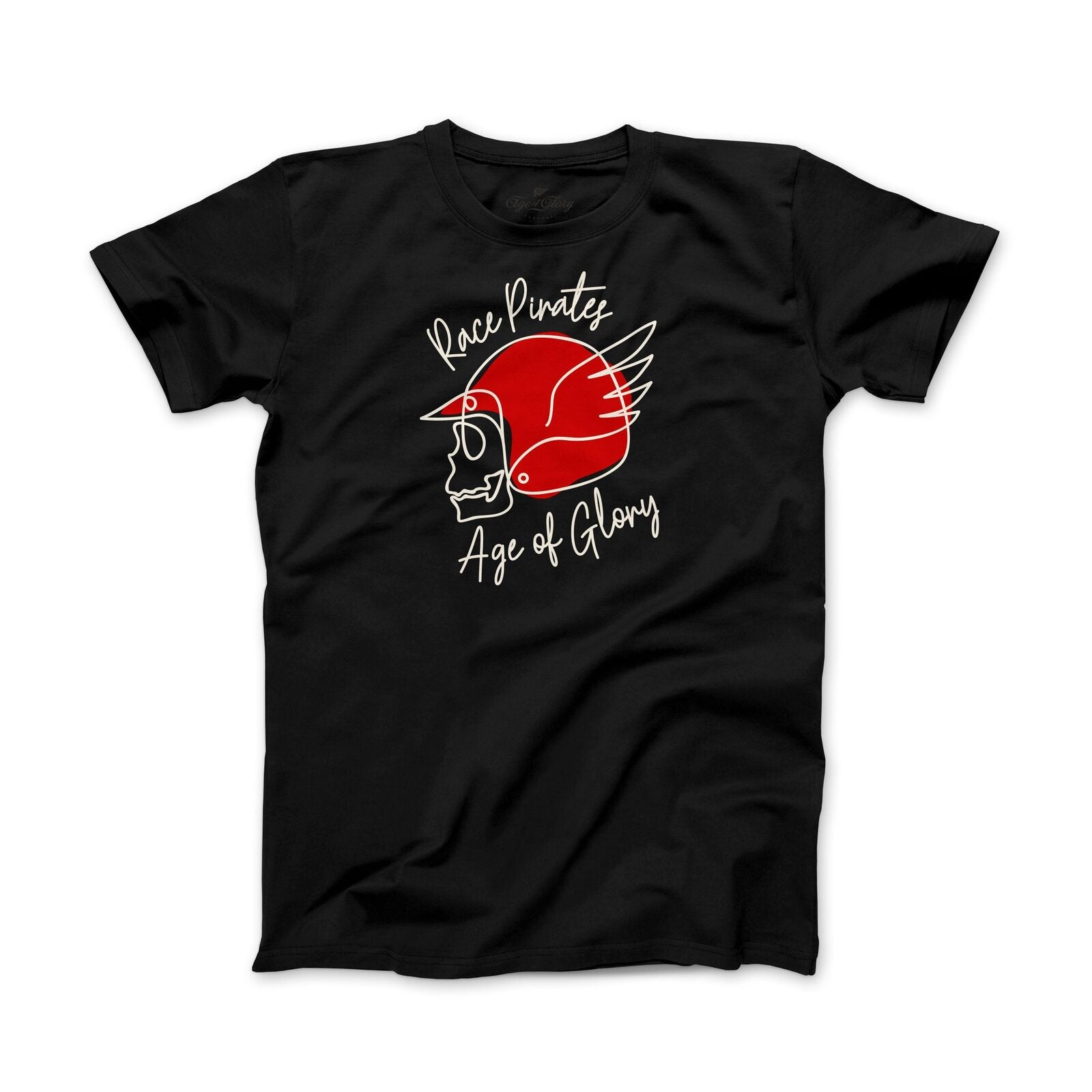 Age of Glory Race Pirates Tee Washed Schwarz MoFa Lounge Künzelsau Hohenlohe Baden Württemberg