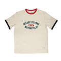 Age of Glory Vintage Crew-T-Shirt Ecru Rot Marine MoFa Lounge Künzelsau Hohenlohe Baden Württemberg