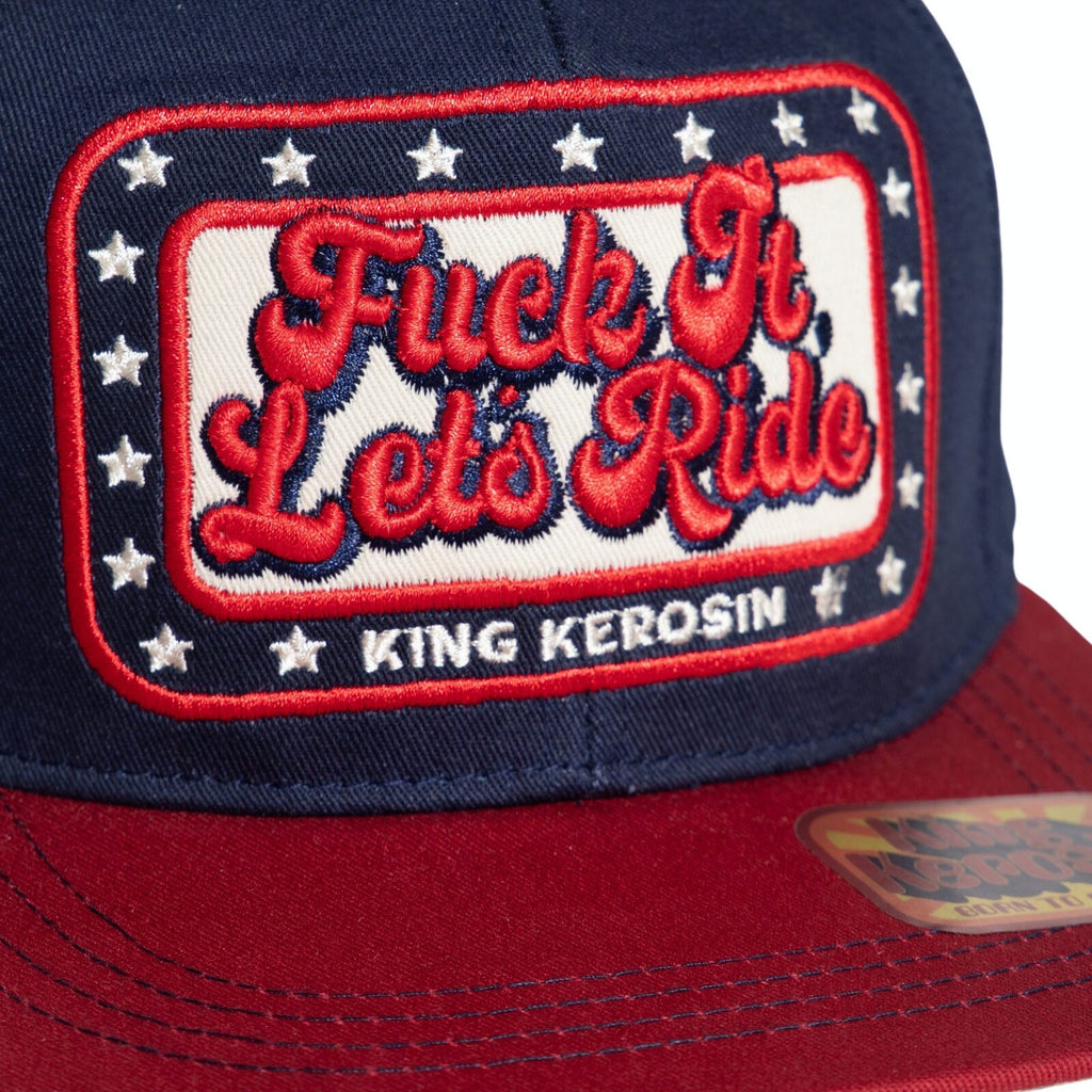 King Kerosin SNAPBACK CAP »FUCK IT – LETS RIDE« MoFa Lounge Künzelsau Hohenlohe Baden Württemberg 4