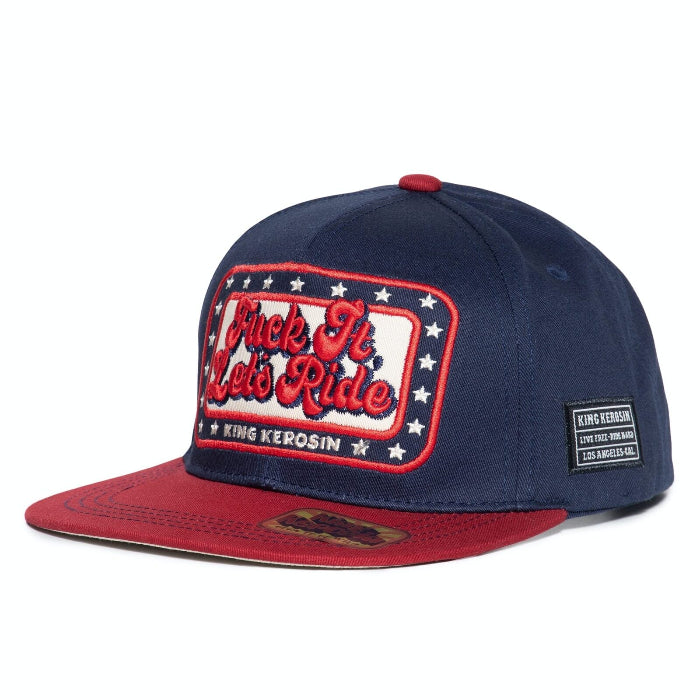 King Kerosin SNAPBACK CAP »FUCK IT – LETS RIDE« MoFa Lounge Künzelsau Hohenlohe Baden Württemberg