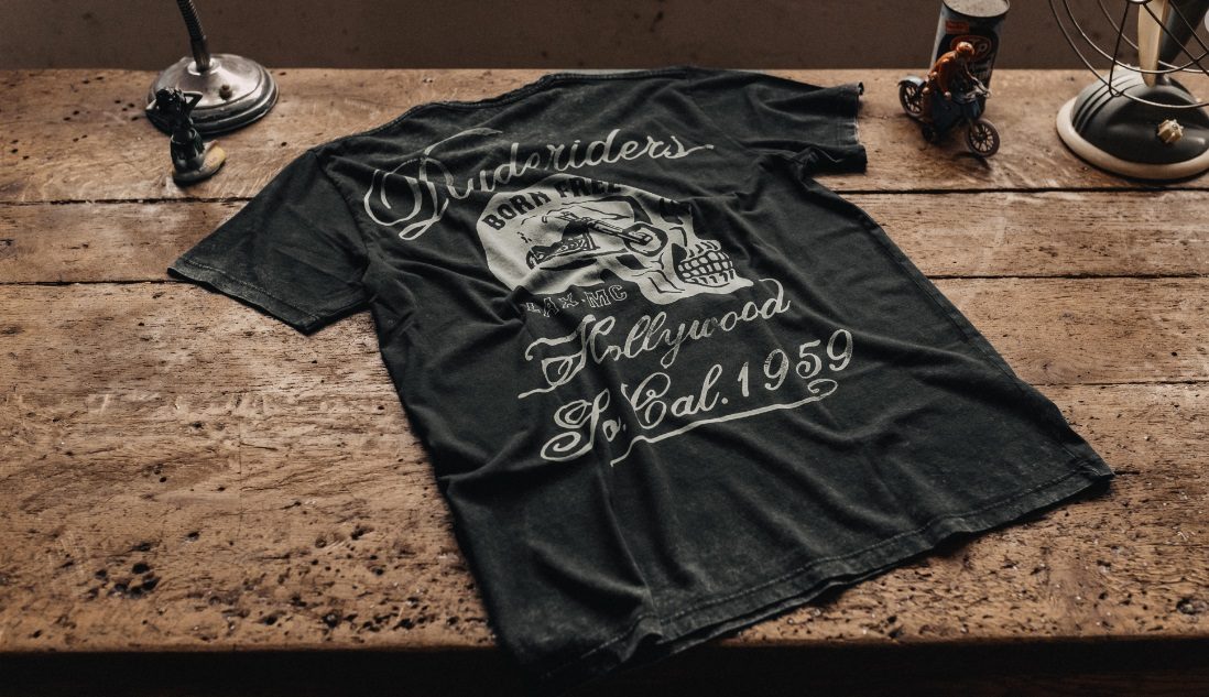 Rude Riders TShirt_Born_Free_Herren_MoFa Lounge Künzelsau Hohenlohe Baden Württemberg 2
