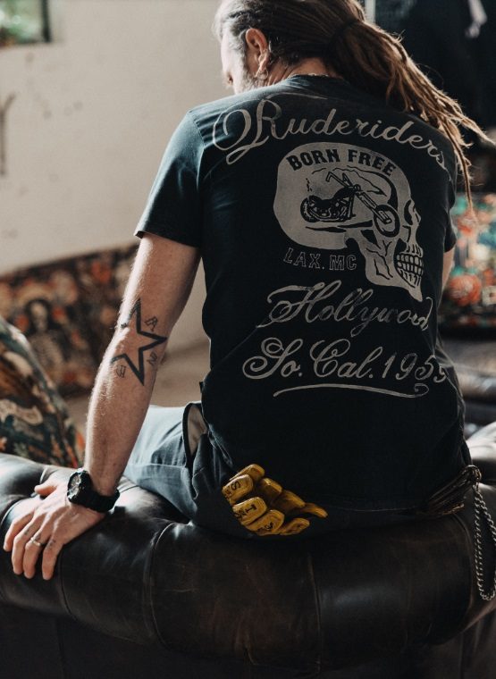Rude Riders TShirt_Born_Free_Herren_MoFa Lounge Künzelsau Hohenlohe Baden Württemberg