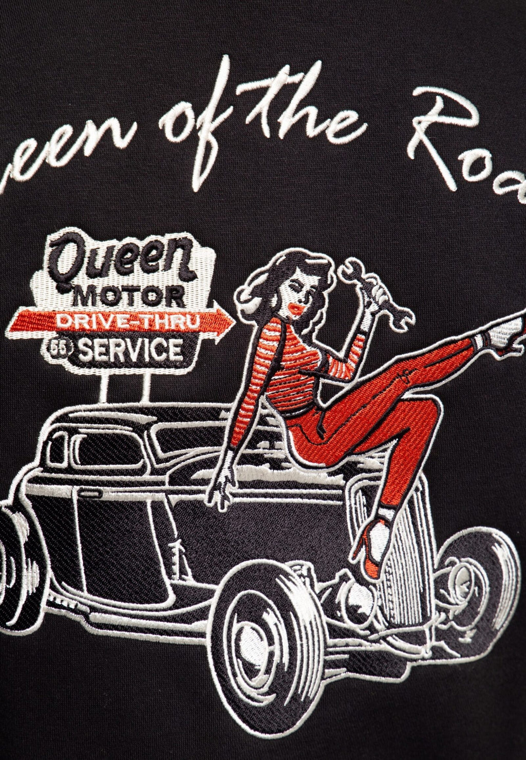 Queen Kerosin COLLEGE SWEATJACKE »QUEEN OF THE ROAD« MoFa Lounge Künzelsau Hohenlohe Baden Württemberg 5