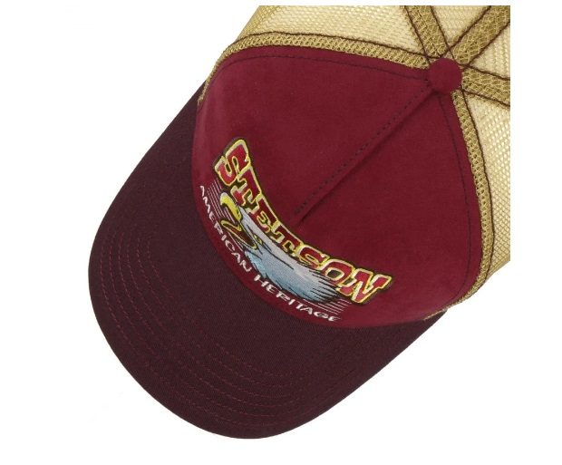 Stetson EAGLE HEAD TRUCKER CAP BORDEAUX Mofa Lounge Künzelsau Hohenlohe Baden Württemberg 1