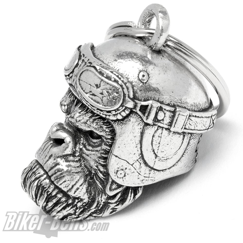 bikerbell-bravo-bell-affe-gorilla-helm MoFa Lounge Künzelsau Hohenlohe Baden Württenberg 3