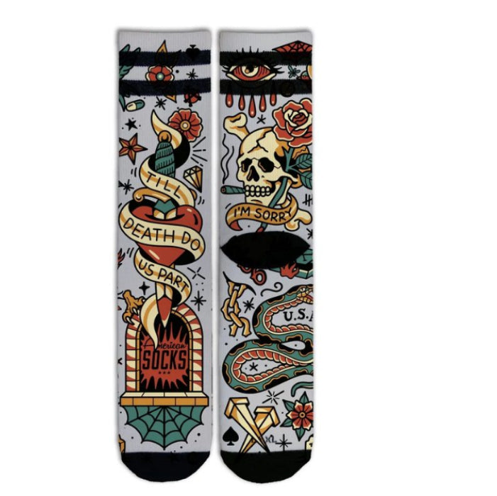 American Socks Till Death Do Us Part – Mid High MoFa lounge Künzelsau Hohenlohe Baden Württemberg
