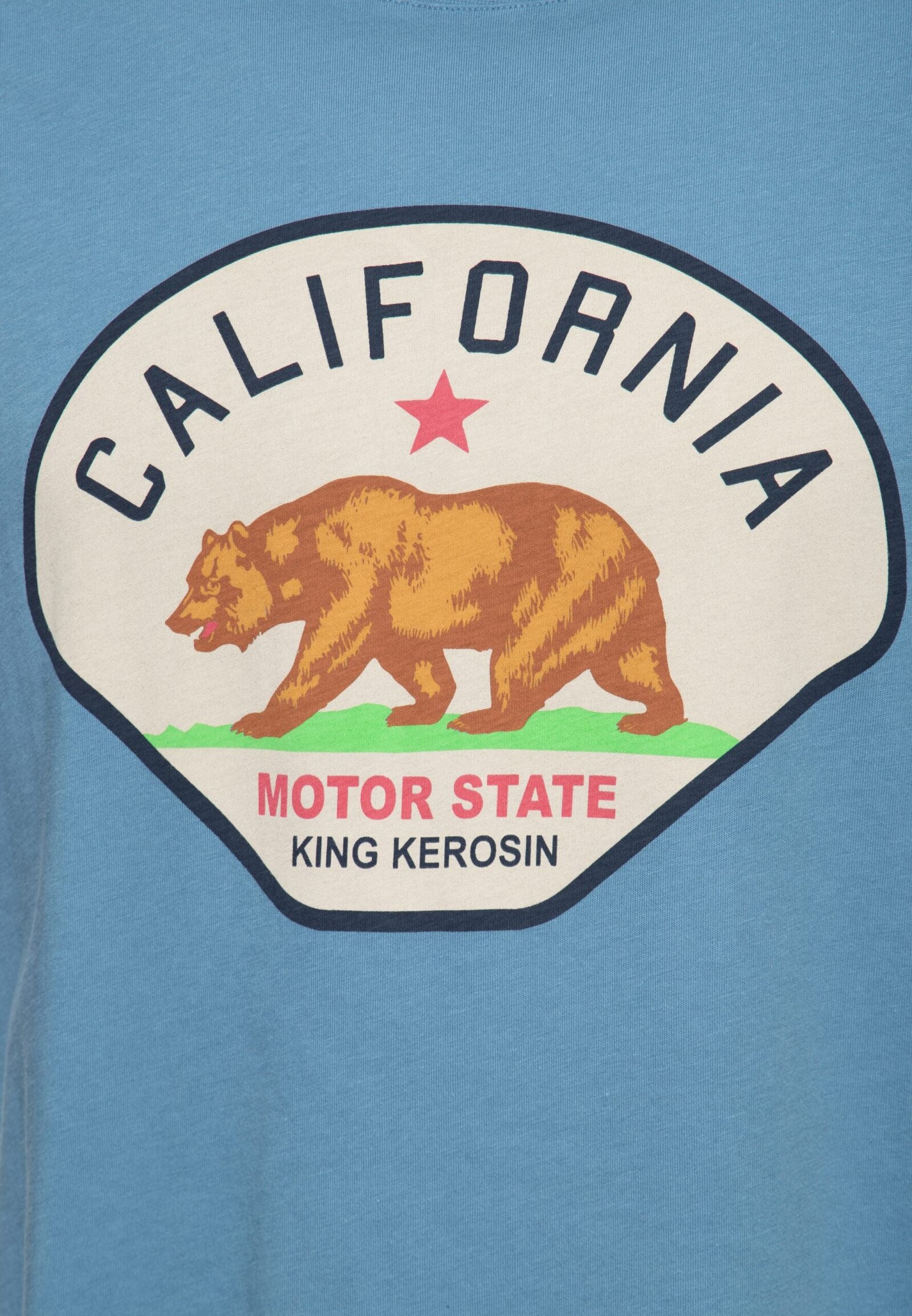 King Kerosin PRINT T-SHIRT »CALIFORNIA MOTOR STATE« MoFa Lounge Künzelsau Hohenlohe Baden Württemberg 2