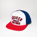 Rokker Motors Snapback Rot-Blau MoFa Lounge Künzelsau Hohenlohe Baden Württemberg