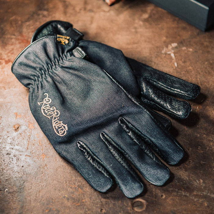 Rude Riders Urban Denim Black Motorradhandschuhe MoFa Lounge Künzelsau Hohenlohe Baden Württemberg