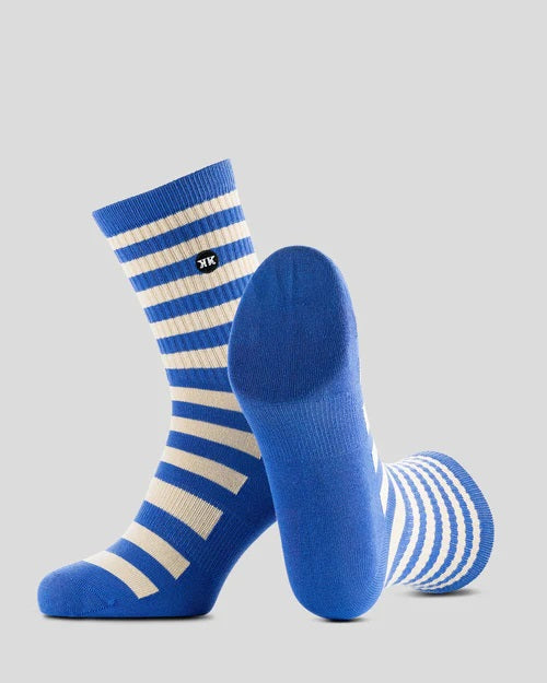Rokker Socken getreift blau MoFa Lounge Künzelsau Hohenlohe Baden Württemberg 1