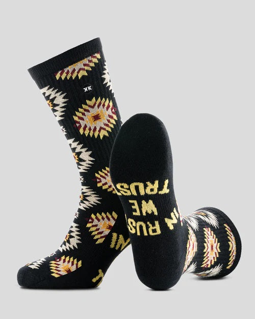 Rokker Socken Kelim Trust Black-Multicolor MoFa Lounge Künzelsau Hohenlohe Baden Württemberg 1