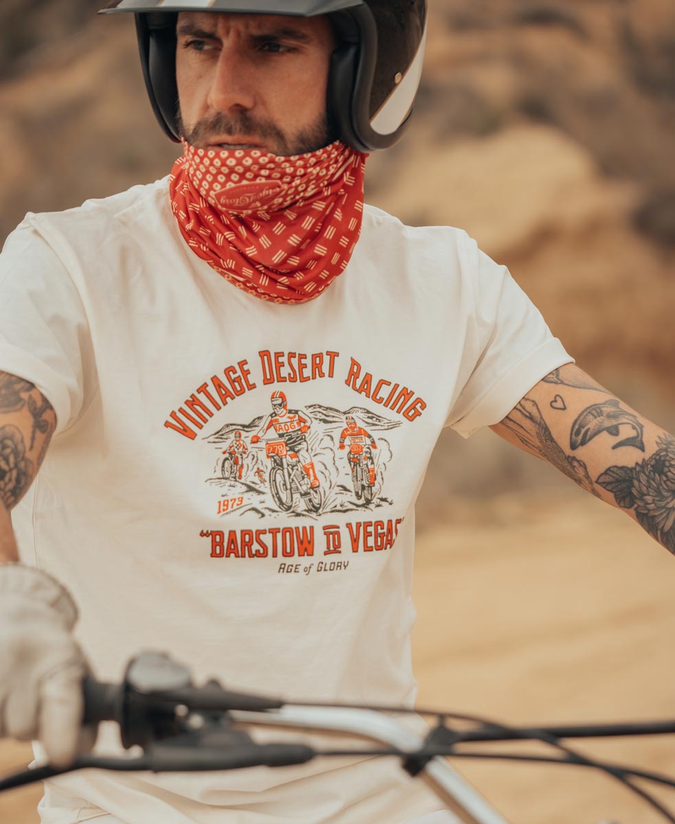 Age of Glory Vintage Racing Tee Ecru-MoFa Lounge Künzelsau Hohenlohe Baden Württemberg 2