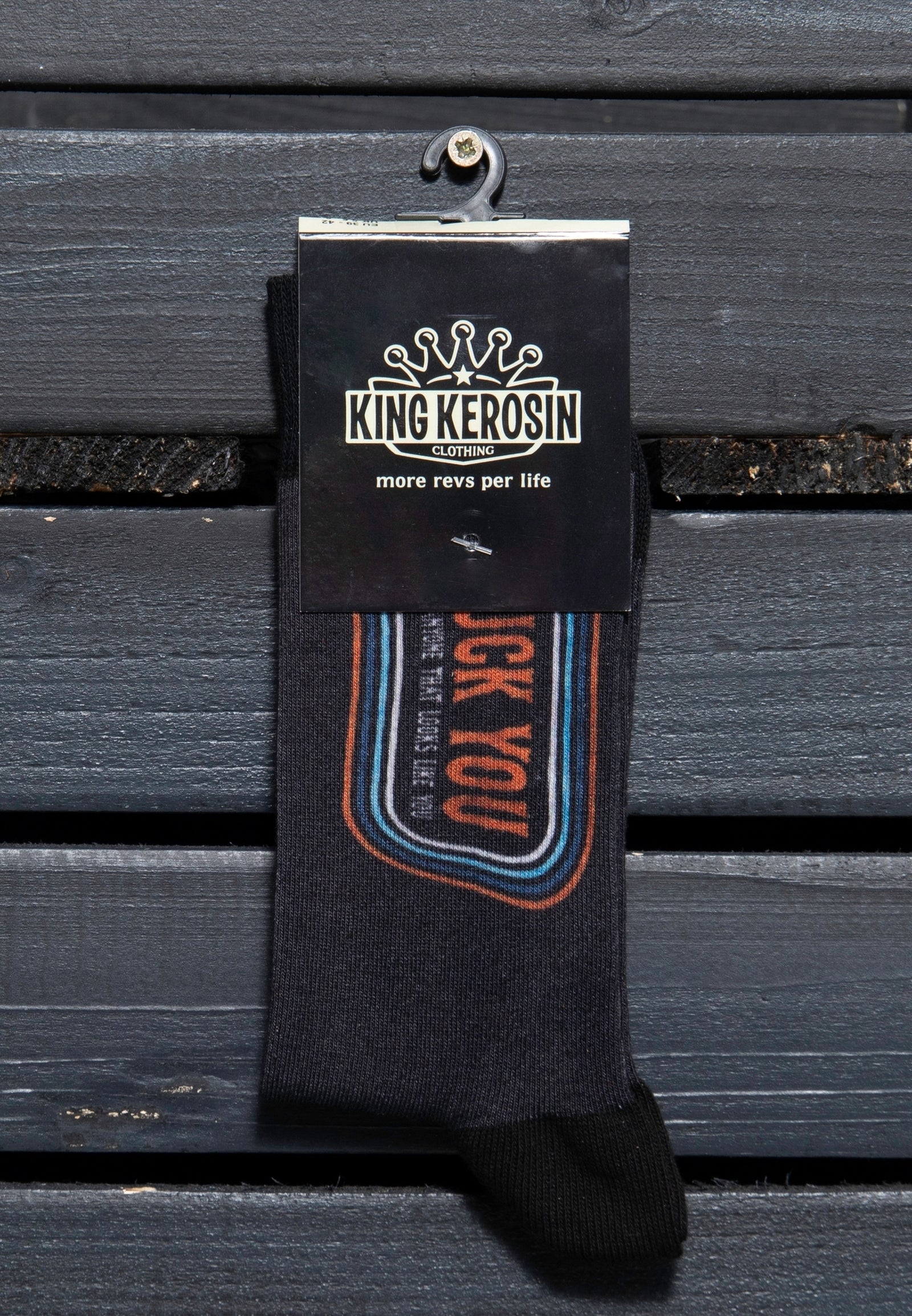 King-Kerosin-Socken Fuck you-MoFa-Lounge-Kuenzelsau-Hohenlohe-Baden-Wuerttemberg 2