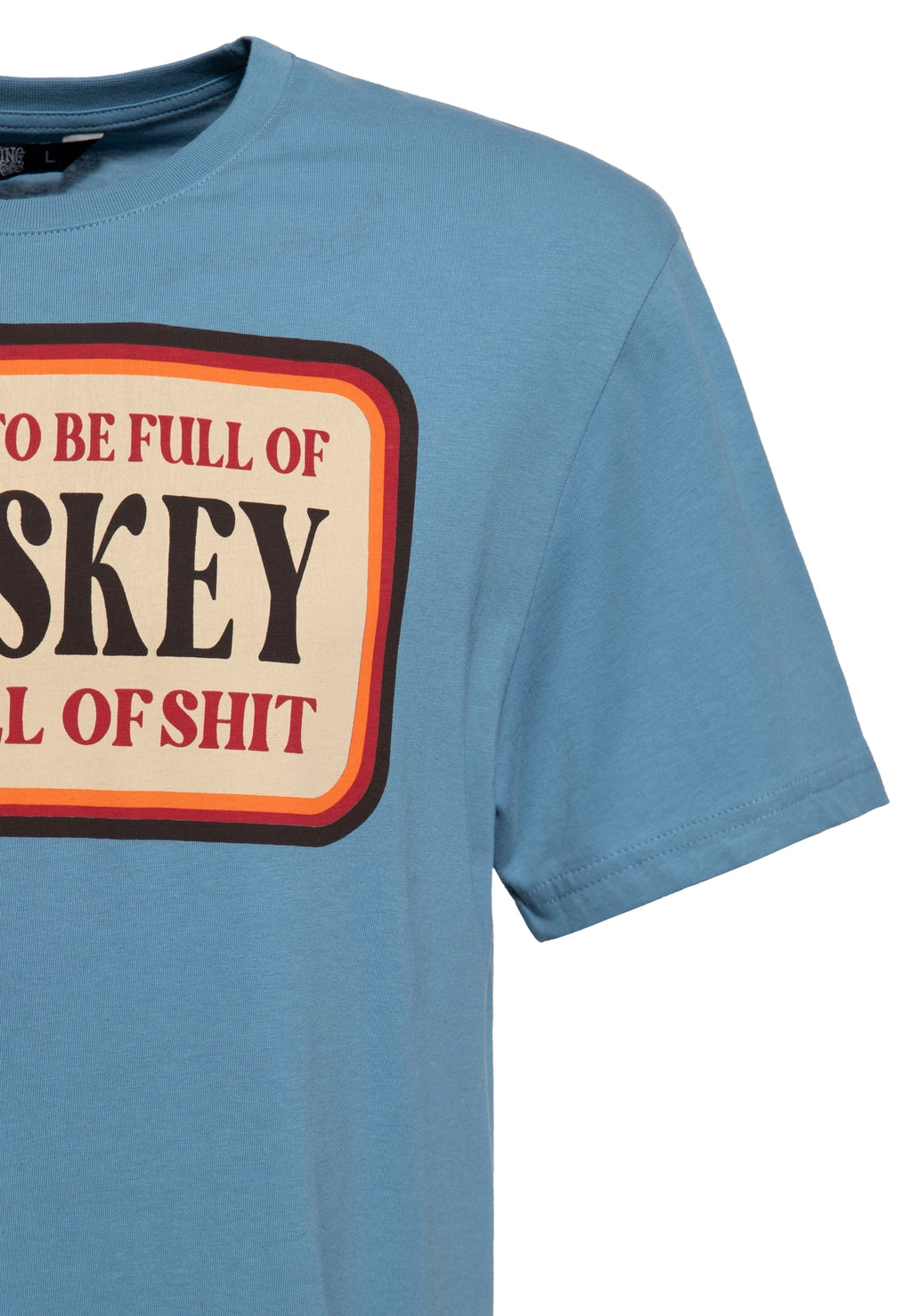 King Kerosin Herren T-Shirt Contrast Seam Whiskey-MoFa-Lounge-Kuenzelsau-Hohenlohe-Baden-Wuerttemberg 2