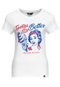 Queen King Damen Basic T-Shirt Taste Better-MoFa-Lounge-Kuenzelsau-Hohenlohe-Baden-Wuerttemberg