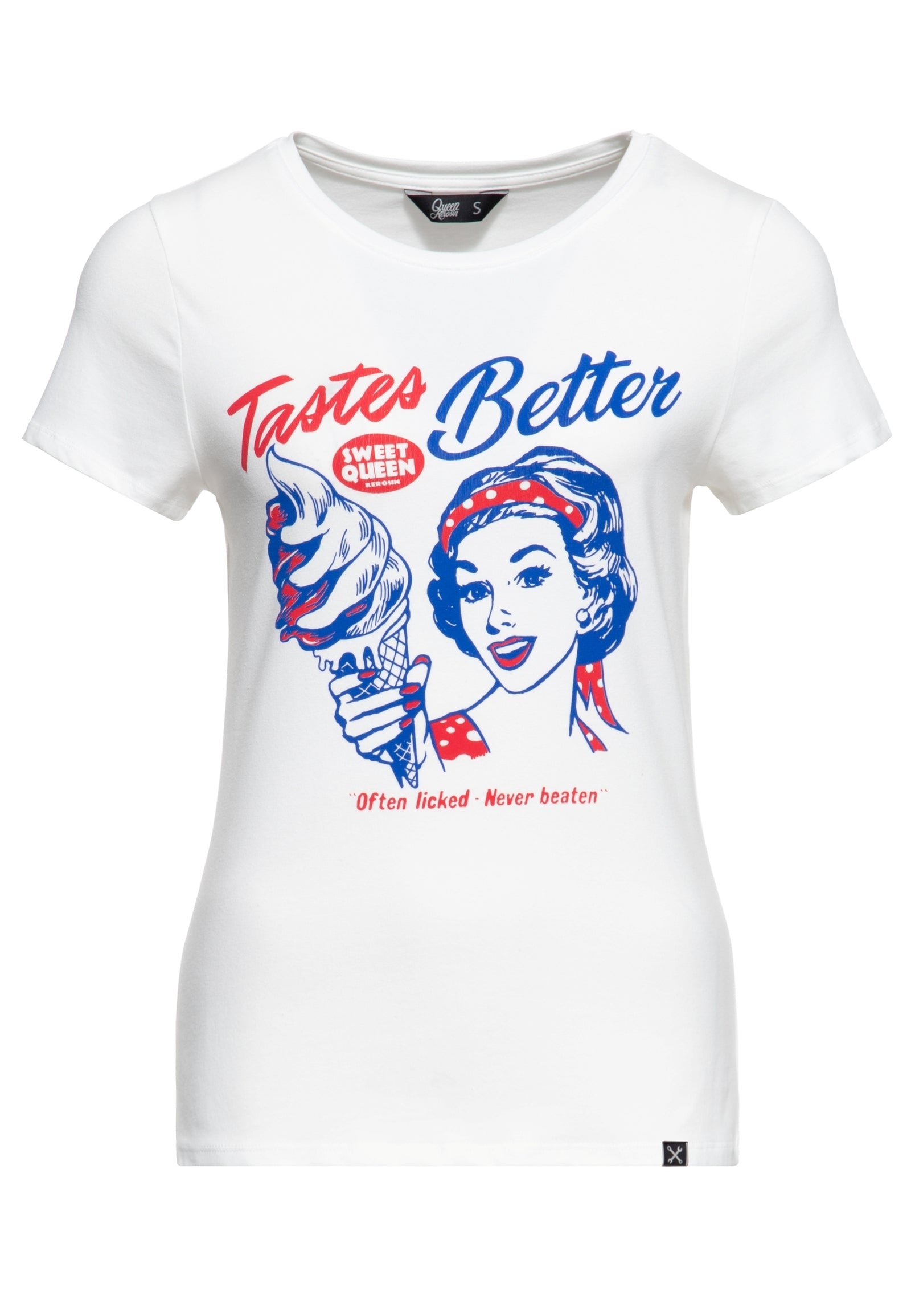 Queen King Damen Basic T-Shirt Taste Better-MoFa-Lounge-Kuenzelsau-Hohenlohe-Baden-Wuerttemberg