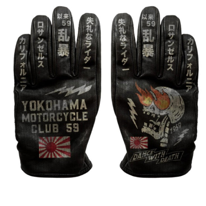Rude Riders YOKOHAMA Motorradhandschuhe Leder MoFa Lounge Künzelsau Hohenlohe Baden Württemberg