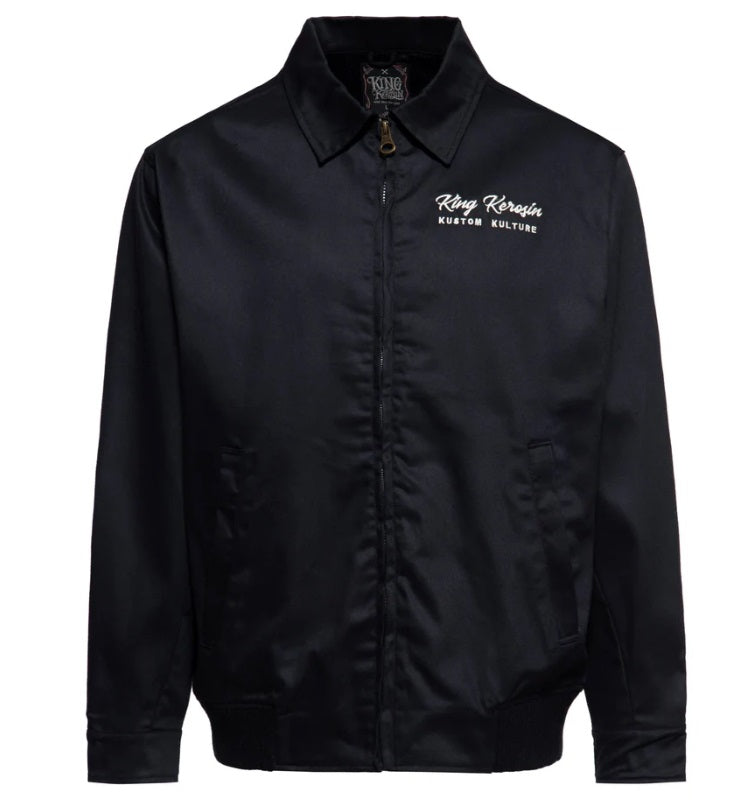 King-Kerosin-Gabardine Jacke «Kustom Kulture»-MoFa-Lounge-Kuenzelsau-Hohenlohe-Baden-Wuerttemberg